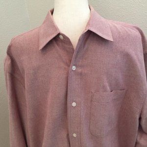 Large Oxford Cloth Button Down Longsleeve Shirt